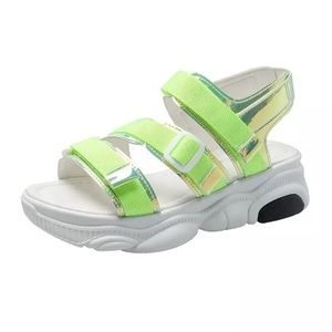 Colorful Strap Sandals